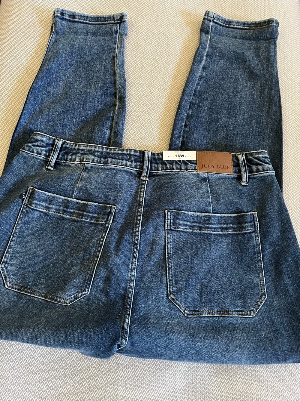 NWT Judy Blue Women's Denim Jogger Jeans Plus Size 18W- NEW - Picture 8 of 12
